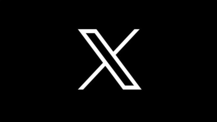 Logo platformy X Logo platformy X