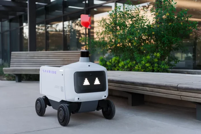 Autonomní doručovací robot Autonomní doručovací robot