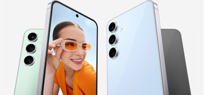Samsung Galaxy S24 FE ve čtyřech barevných variantách